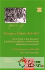 Historica Třeboň 1526–1547 - książka