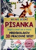 HRAVÉ UČENÍ - PÍSANKA - Napiš a Smaž zas a znovu - Drážkované linky - książka