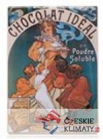Cedule Alfons Mucha - Chocolat Ideal