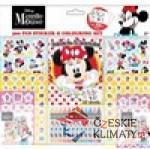 Samolepkový set s omalovánkami a vosko...