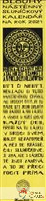 Dlouhý nástěnný sluníčkový kalendář na r...