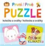 První PUZZLE - kolečka a oválky