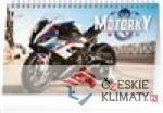 Stolní kalendář Motorky 2021, 23,1 × 14,...