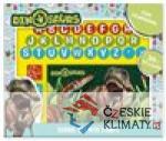 Školní set s razítky - Dinosauři - a...