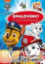 Omalovánky se samolepkami - Tlapková p...