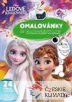 Omalovánky se samolepkami - Ledové kr...