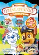 Tvarované omalovánky se samolepkami - ...