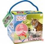 Pexeso na cesty s omalovánkami Zoo - au...
