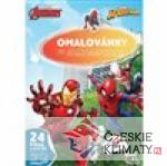 Omalovánky A4 se samolepkami - Marvel -...