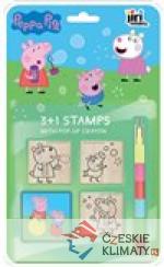 Razítka 3+1 s voskovkou Prasátko Peppa...