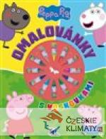 Omalovánky s voskovkami Prasátko Peppa