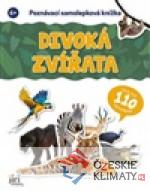 Poznávací samolepková knížka Divok...