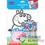 Omalovánkový set Prasátko Peppa