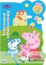 Tvarované omalovánky Prasátko Peppa