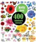 400 samolepek Květy