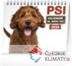 Stolní kalendář Psi - se jmény psů 2024...