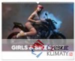 Nástěnný kalendář Girls & Bikes 202...