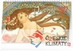 Stolní kalendář Alfons Mucha 2027