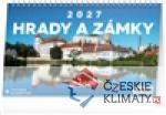Stolní kalendář Hrady a zámky 2027