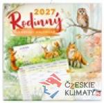 Rodinný plánovací kalendář Zvířá...
