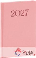 Týdenní diář Biella 2027, růžový