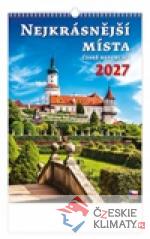 Kalendář Nejkrásnější místa Česk...
