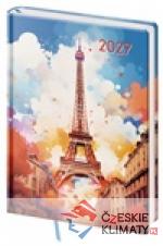 Týdenní diář A5 Vario Lyra Paris