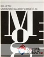 Bulletin Moravské galerie v Brně č.70