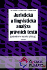 Juristická a lingvistická analýza právní...