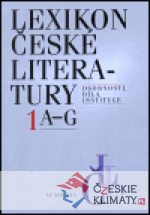 Lexikon české literatury 1 / (A-G)