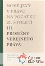 Nové jevy v právu na počátku 21. sto...