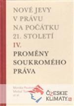 Nové jevy v právu na počátku 21. století...