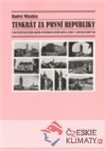 Tenkrát za první republiky