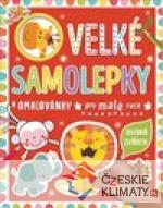 Velké samolepky a omalovánky pro malé...