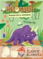 Dinosauři Obrázkové čtení se samolepkami...