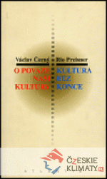 O povaze naší kultury. Kultura bez konce...