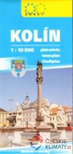 Kolín - plán města 1:10 000
