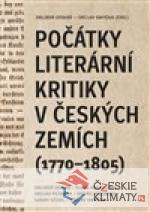 Počátky literární kritiky v českých zemí...