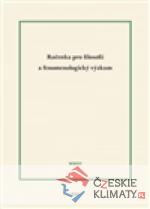 Ročenka pro filosofii a fenomenologický ...