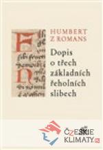 Dopis o třech základních řeholních slibe...