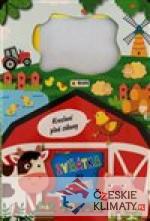 Zvířátka na statku - knížka a magne...