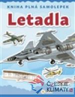 Letadla-kniha plná samolepek