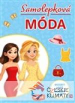 Samolepková móda - modrý sešit