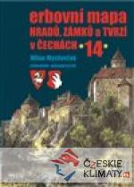 Erbovní mapa hradů, zámků a tvrzí v Čech...