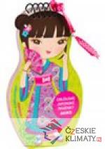 Oblékáme japonské panenky - Akiko