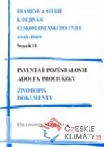 Inventář pozůstalosti Adolfa Procház...
