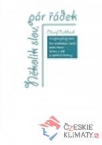 Několik slov, pár řádek