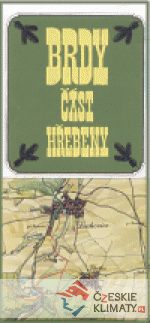 Mapa Brd - část Hřebeny