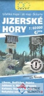 Jizerské hory - lyžařská mapa 1:60 000 - książka