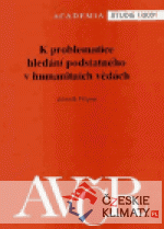 K problematice hledání podstatného v humanitních vědách - książka